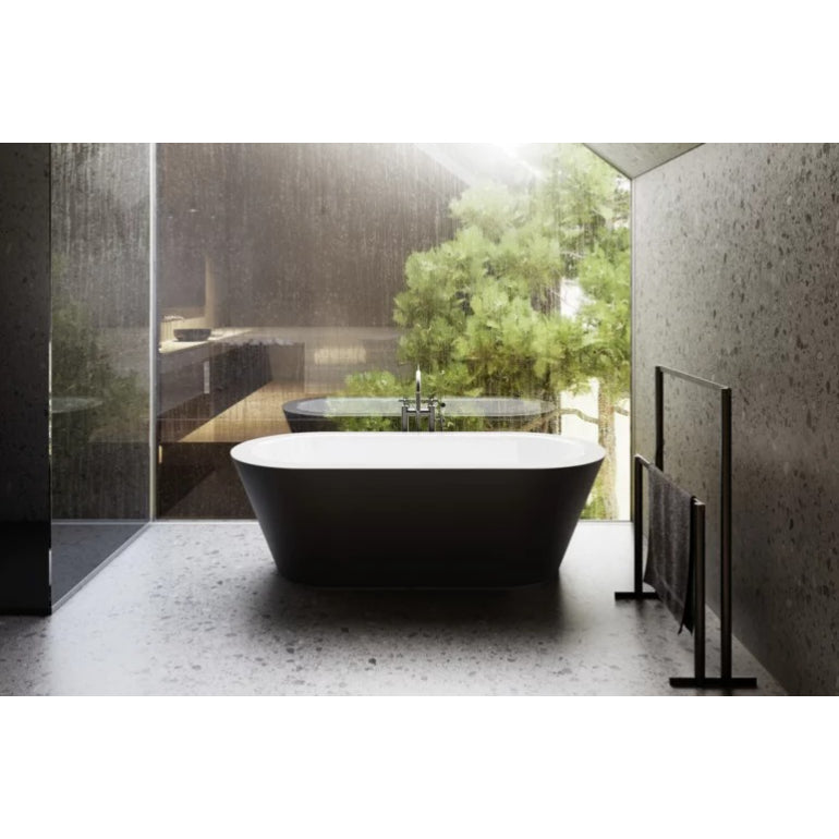 Bette Starlet Oval Silhouette Bath with Leg Set