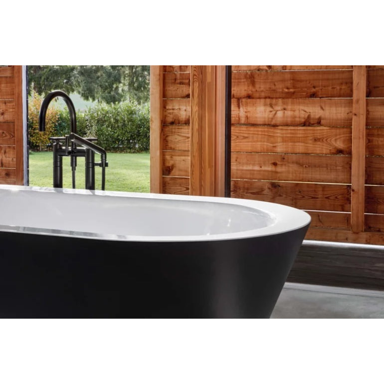 Bette Starlet Oval Silhouette Bath with Leg Set