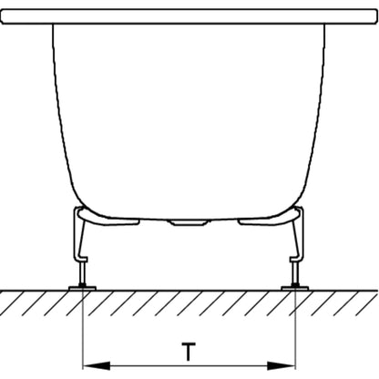 Bette Starlet Oval Bath