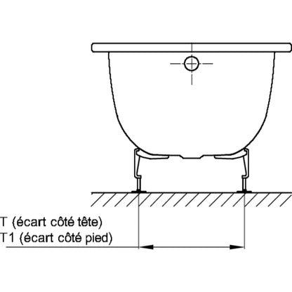 Bette Form Bath Drawing Image