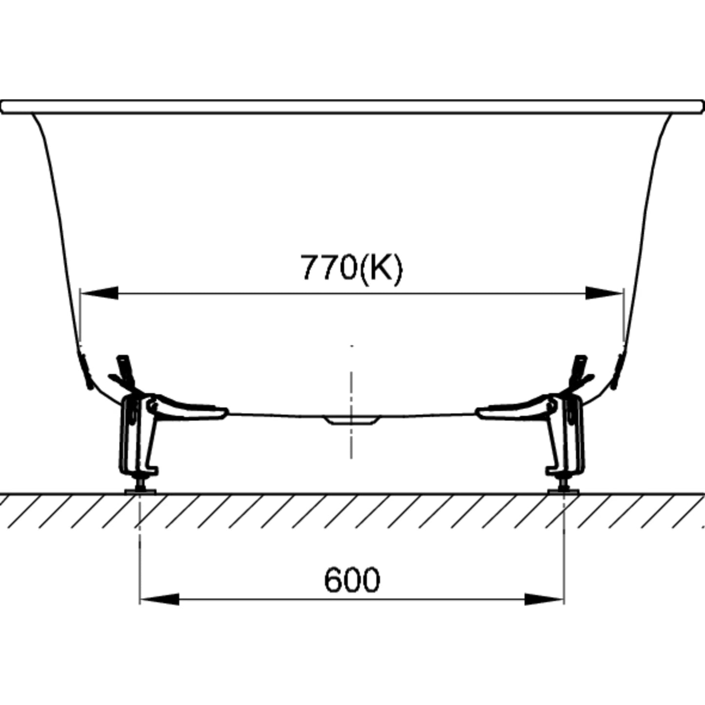 Bette Eve Bath Drawing Image