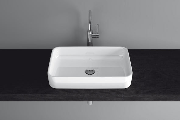 Bette Art Counter Top Basin 600 X 400 No Tap Hole Basin