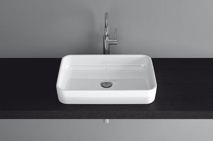 Bette Art Counter Top Basin 600 X 400 No Tap Hole Basin