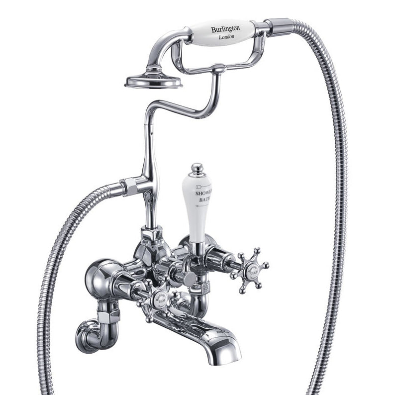Burlington Birkenhead Bath Shower Mixer w/ Hose & Handset