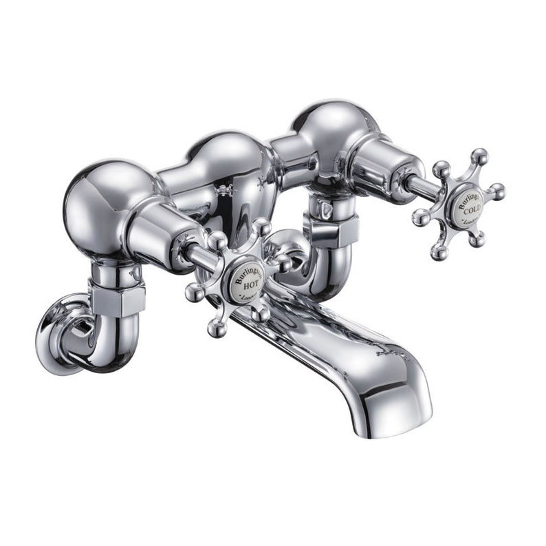 Burlington Birkenhead Wall Mounted Bath Filler Quarter Turn