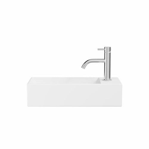 Crosswater Beck Cloakroom Basin Inc Waste 1TH 45x20