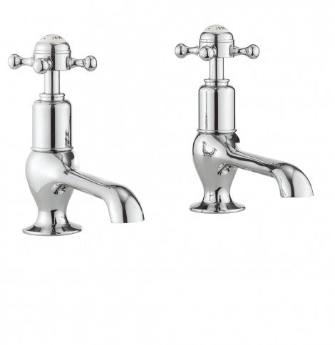 Crosswater Belgravia Crosshead Long Nose Basin Taps pair