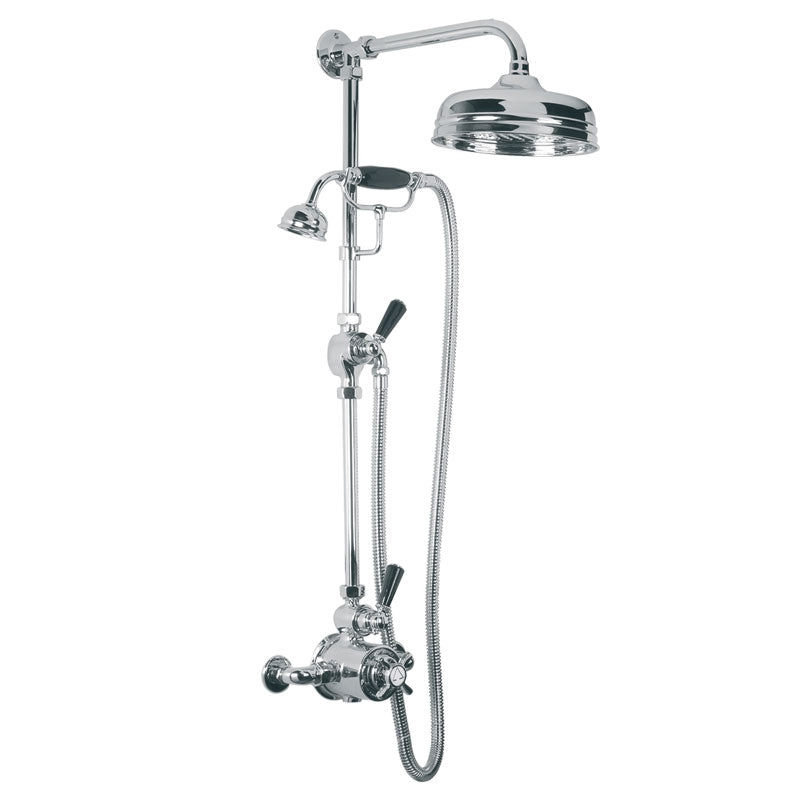 Godolphin Exposed Shower Valve w/ 8' Rose & Handset