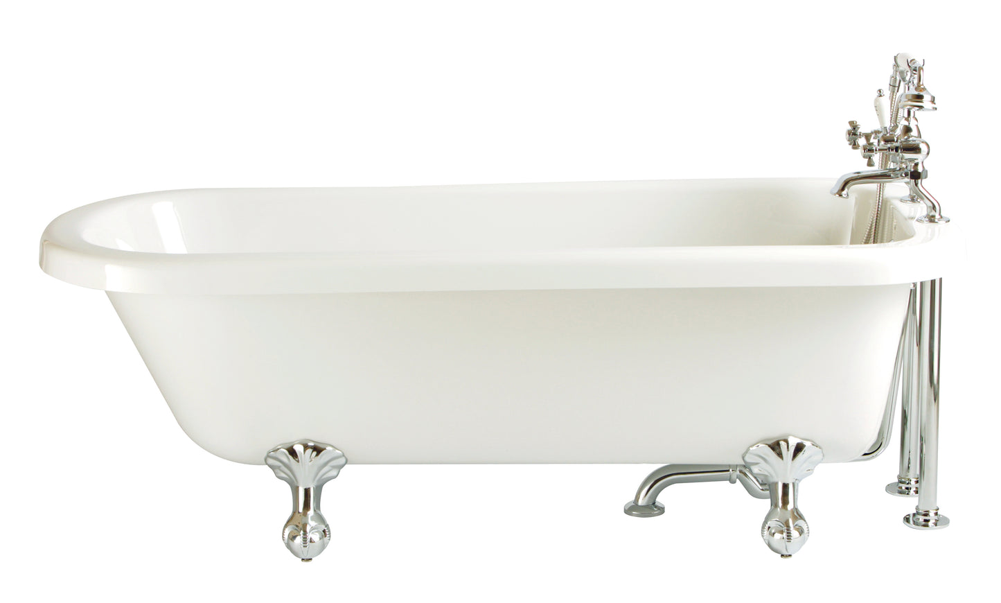 Heritage Perth Ball and Claw Feet Chrome