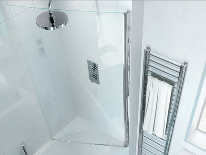 ClearGreen Eco Curve Aluminium Bathscreen for Modern Touch