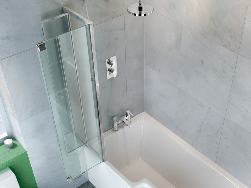 ClearGreen EcoSquare Bathscreen Left Hand