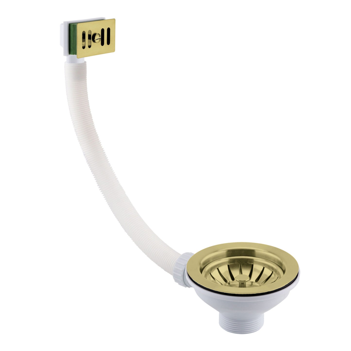 Just Taps Plus Basket Strainer Waste Square Overflow