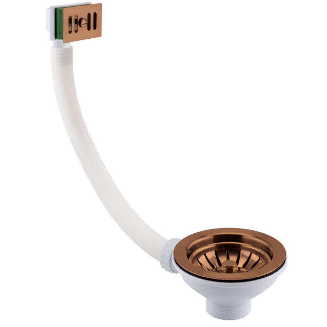 Just Taps Plus Basket Strainer Waste Square Overflow