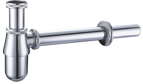 BDC Traditional Chrome Bottle Trap Adds Charm to Bathrooms