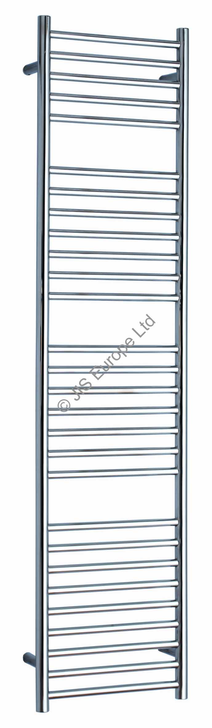 JIS Beacon 1650 x 400mm Stainless Steel Heated Towel Rail
