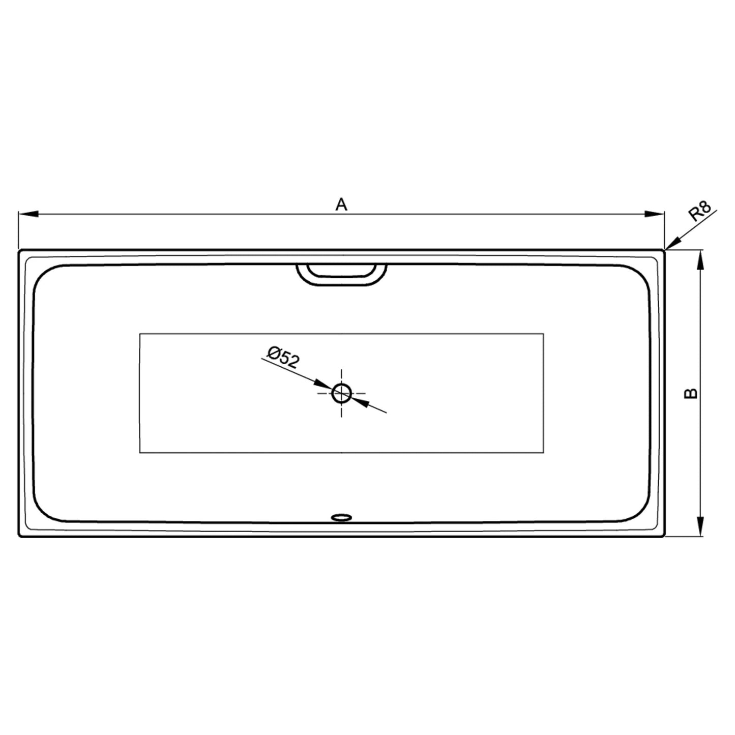 Bette Loft Bath, Dimensions
