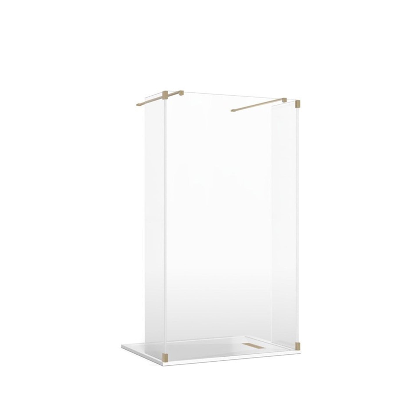 Crosswater Gallery 8mm Fixed Deflector Glass