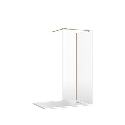 Crosswater Gallery 8 Glass Corner with T Bracing Bar