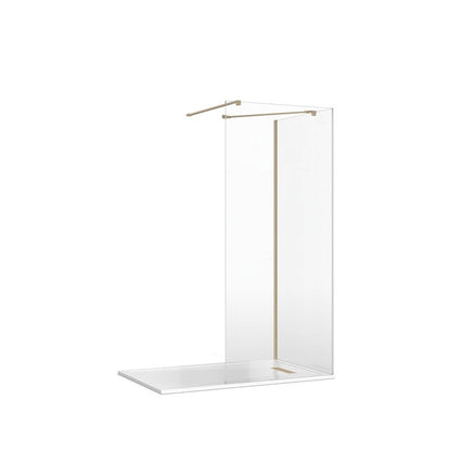 Crosswater Gallery 8 Glass Corner (Wall/Angled Bracing Bars)