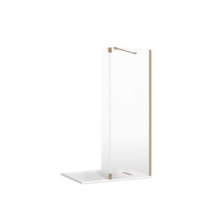 Crosswater Gallery 8 Recess with Hinged Deflector (Angled Bracing Bar)