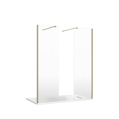 Crosswater Gallery 8 Recess with Double Panel (Wall Bracing Bar)