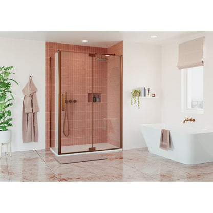 Crosswater Optix 10 Pivot Door with Inline Panel