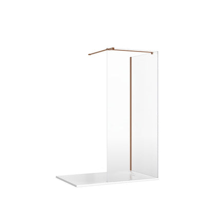 Crosswater Gallery 8 Glass Corner with T Bracing Bar