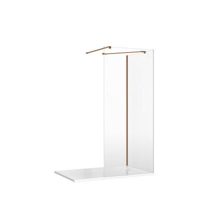 Crosswater Gallery 8 Glass Corner (Wall/Angled Bracing Bars)