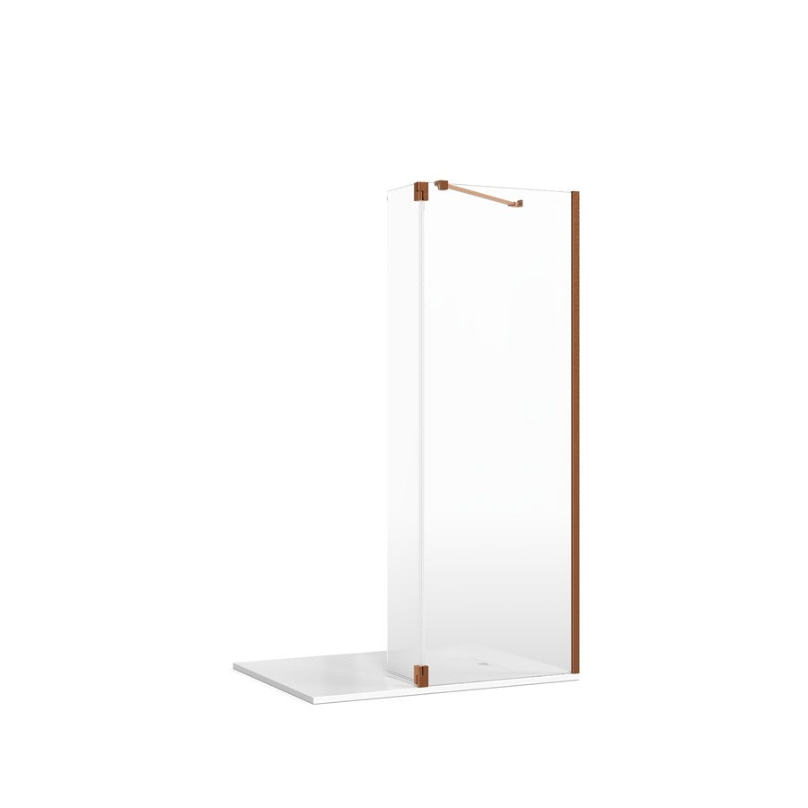 Crosswater Gallery 8 Recess with Hinged Deflector (Angled Bracing Bar)