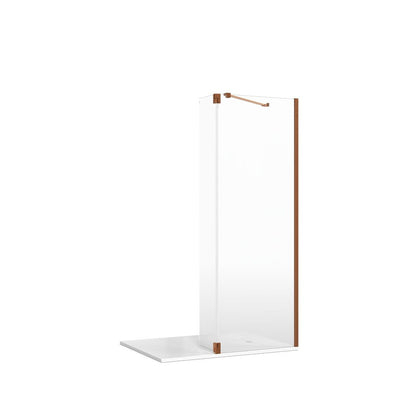 Crosswater Gallery 8 Recess with Hinged Deflector (Angled Bracing Bar)