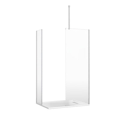 Crosswater Gallery 8 Corner with End Panel (Ceiling Bracing Bar)