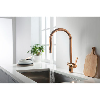 Just Taps Plus Vos Single Lever Pull Out Sink Mixer