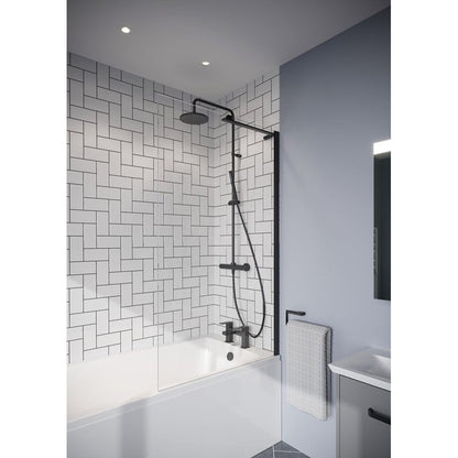 Crosswater Clear 6 Fixed Single Panel