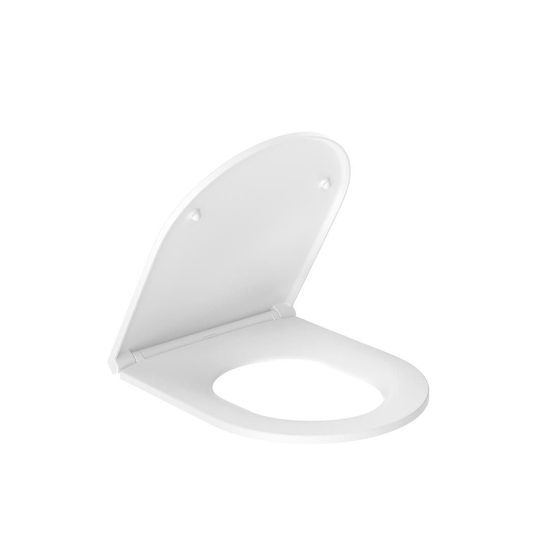 Vado Slimline Round Toilet Seat for Back-to-Wall and Wall Hung WCs