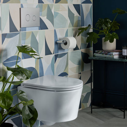 Vado Wall Hung WC with Round Bowl