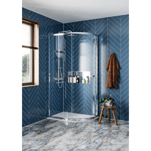 Crosswater Clear 6 Offset Quadrant 1200 x 900mm Shower
