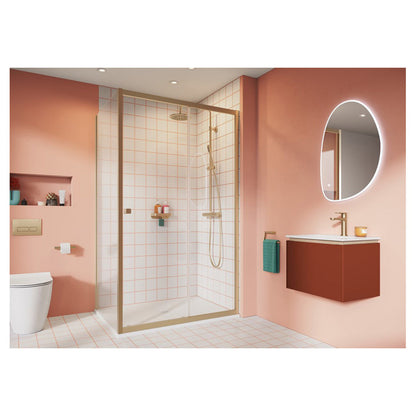 Crosswater Clear 6 Single Sliding Door