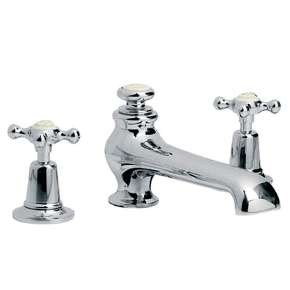 Lefroy Brooks Connaught 3 Hole Basin Mixer Set w/ Waste