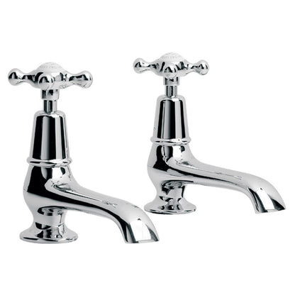 Lefroy Brooks Connaught Long Nose Basin Pillar Taps