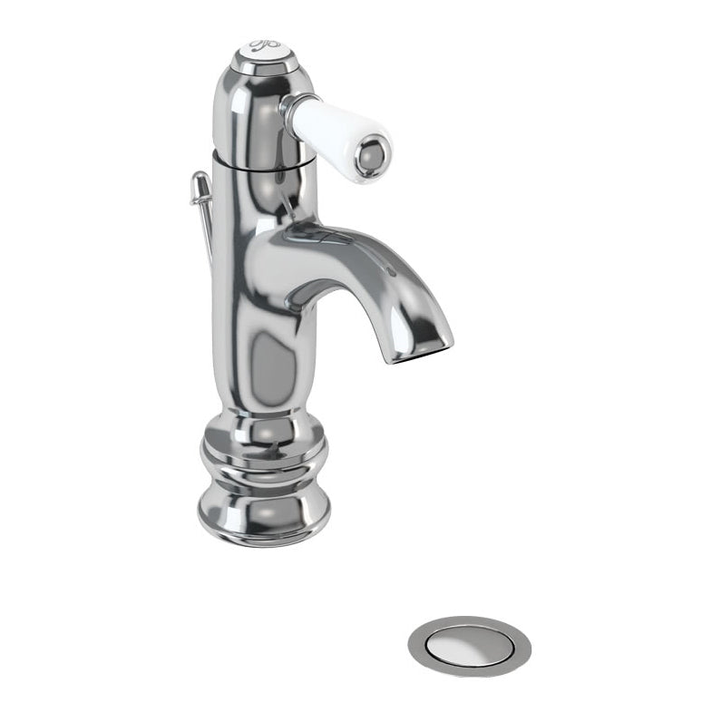 Burlington Chelsea Curved Basin Mixer w/ Pop-Up Waste