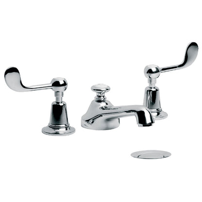 Lefroy Brooks Connaught Lever Classic 3 Hole Basin Mixer Set With Pop Up Waste (choose finish)