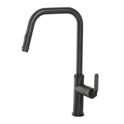 Just Taps Plus Decor Single Lever Pull Out Sink Mixer