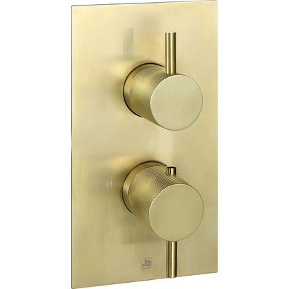 Just Taps Plus Vos Thermostatic Concealed 1 Outlet Shower Valve Designer Handle