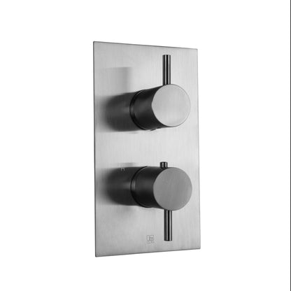 Just Taps Plus Vos Thermostatic Concealed 1 Outlet Shower Valve Designer Handle