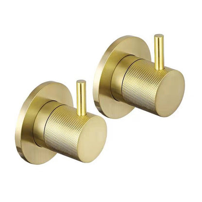 Just Taps Plus Vos Wall Valves with Designer Handles