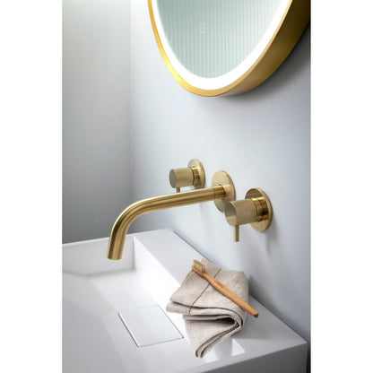 Just Taps Plus Vos Wall Valves with Designer Handles