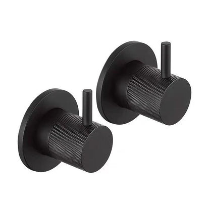 Just Taps Plus Vos Wall Valves with Designer Handles