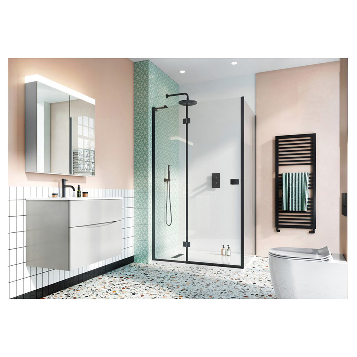 Crosswater Design 8 Walk In / Side Panel