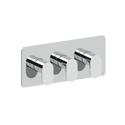 Crosswater Drift 2 Outlet 3 Handle Shower Valve