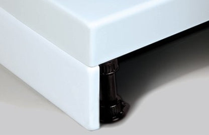 Merlyn MStone Offset Quadrant Shower Tray Panel Set Including legs & Plinth